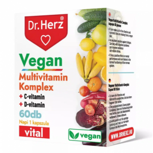 Olcsó Dr.herz vegan multivitamin komplex kapszula 60 db