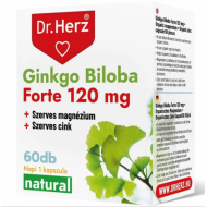 Olcsó Dr.herz ginkgo biloba forte 120 mg+szerves mg+zn kapszula 60 db