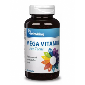 Olcsó Vitaking Mega vitamin tiniknek (90) tabletta