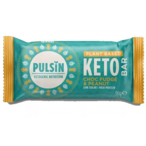 Olcsó Pulsin fehérjeszelet keto ragacsos csoki és mogyoró 50 g