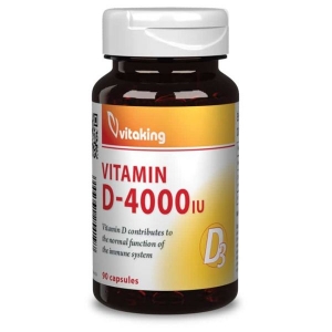 Olcsó Vitaking D-4000 vitamin (90) kapszula