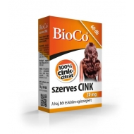 Olcsó BioCo Szerves CINK 20mg 60db tabletta