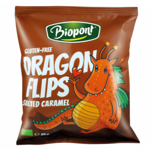 Olcsó Biopont bio dragon flips kukorica snack sós karamellás 25 g