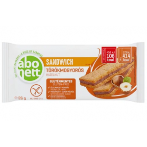 Olcsó Abonett gluténmentes sandwich törökmogyorós 26 g