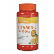 Olcsó Vitaking C-1000 + D-4000 komplex (90) tabletta