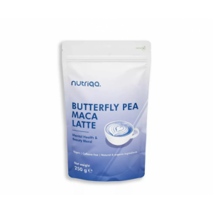 Olcsó Nutriqa vegan koffeinmentes pillangóborsó-maca latte 250 g
