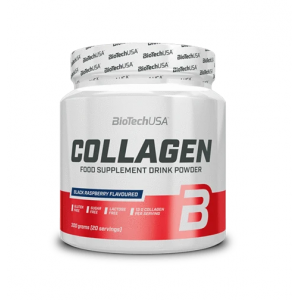 Olcsó Biotech collagen italpor fekete málna 300 g