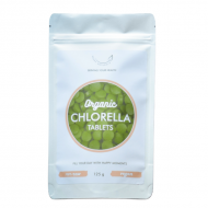 Olcsó Happy Naturals organic chlorella tabletta 125 g