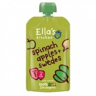 Olcsó Ellas Kitchen spenót alma karórépa bio bébiétel 120 g