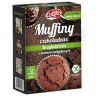 Olcsó Celiko muffin lisztkeverék étcsokoládé darabokkal és pudinggal gluténmentes 310 g