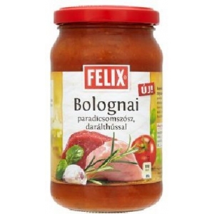 Olcsó Felix sugo bolognai paradicsomszósz darált hússal 360g