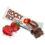 Olcsó Rocky Rice puffasztott rizsszelet eper 18g