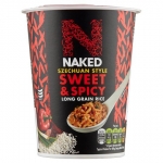 Olcsó Naked instant rizs szechuan csípős 78 g