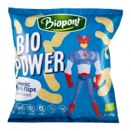 Olcsó Biopont bio power extrudált bio kukorica enyhén sós gluténmentes 55 g