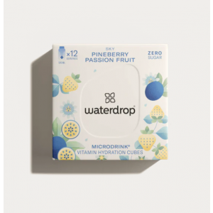 Olcsó Waterdrop microdrink sky ananászeper, maracuja, fügekaktusz ízesítéssel 12 db