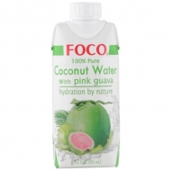 Olcsó Foco kókuszvíz uht pink guavás 330 ml