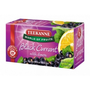Olcsó Teekanne World Of Fruits blackcurrant with lemon 50g