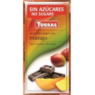Olcsó Torras glutén- és cukormentes étcsokoládé mangó 75g