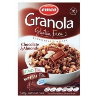 Olcsó Emco Granola szórt müzli csokoládéval mandulával 340g