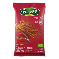 Olcsó Biopont bio gluténmentes sóspálcika paprikás 45 g