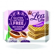 Olcsó Lea life kakaós ostyaszelet hozzáadott cukor-, glutén-, laktóz nélkül 95 g