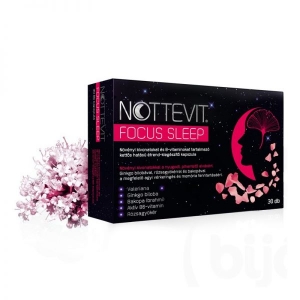 Olcsó Nottevit focus sleep étrend-kiegészítő kapszula 30 db