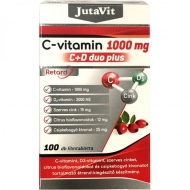 Olcsó Jutavit c-vitamin 1000 C+D duo plus tabletta 100 db