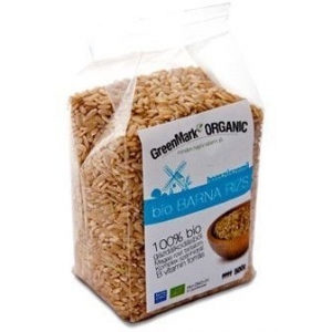 Olcsó Greenmark Bio barna rizs hosszúszemű 500g