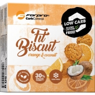 Olcsó Forpro fit biscuit narancsos-kókuszos keksz édesítőszerrel 50 g