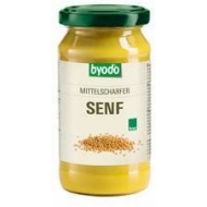 Olcsó Byodo bio enyhén csípős mustár 200ml