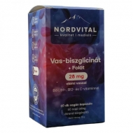 Olcsó Nordvital vas-biszglicinát vegán kapszula 60 db