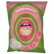 Olcsó Moonrice rizschips tejfölös-újhagymás ízű  60 g