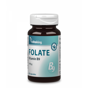 Olcsó Vitaking Folate - B9 vitamin 400mcg (60) kapszula szerves folát