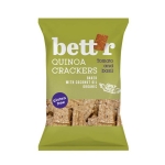Olcsó Bettr bio vegán gluténmentes quinoa kréker bazsalikom&paradicsom 100 g