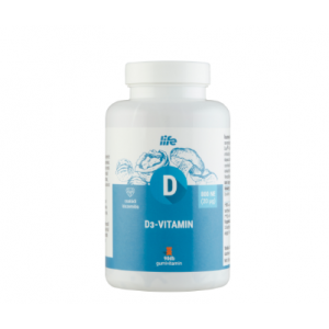 Olcsó Life d3 vitamin 800ne málna ízű gumivitamin 90 db