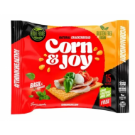 Olcsó Corn Joy extrudált kenyér bazsalikom paradicsom 80 g