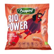 Olcsó Biopont bio power extrudált kukorica valódi eperporral 55 g