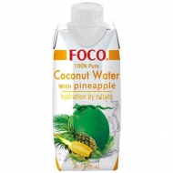 Olcsó Foco kókuszvíz uht ananászos 330 ml