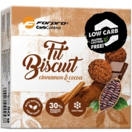 Olcsó Forpro fit biscuit fahéjas-kakaós keksz édesítőszerrel 50 g