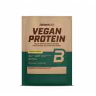 Olcsó Biotech vegan protein banán ízű fehérje italpor 25 g