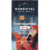 Olcsó Nordvital cink-biszglicinát+réz kapszula 60 db