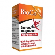 Olcsó BioCo Szerves magnézium STOP B6-vitamin tabletta 60db