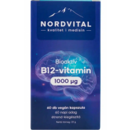 Olcsó Nordvital b12-vitamin 1000mcg vegán kapszula 60 db