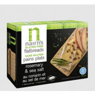 Olcsó Nairns gluténmentes teljeskiőrlésű 75% rostban gazdag zab lapkenyér rozmaring&tengeri só 150 g