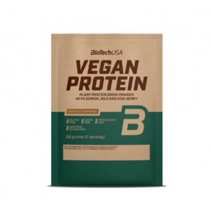 Olcsó Biotech vegan protein mogyoró ízű fehérje italpor 25 g