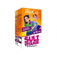Olcsó BioCo Suli Vitamin 90db rágótabletta 6-14 éveseknek