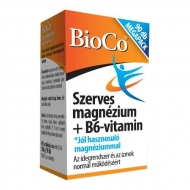 Olcsó BioCo Szerves Magnézium + B6-vitamin tabletta Megapack 90