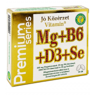 Olcsó Jó Közérzet Prémium Mg+B6+D3+Se – 30 db tabletta