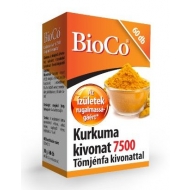 Olcsó BioCo Kurkuma Kivonat 7500 Kapszula 60 db