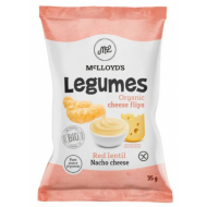 Olcsó Mclloyds bio legumes extrudált snack vöröslencse nacho sajttal 35 g
